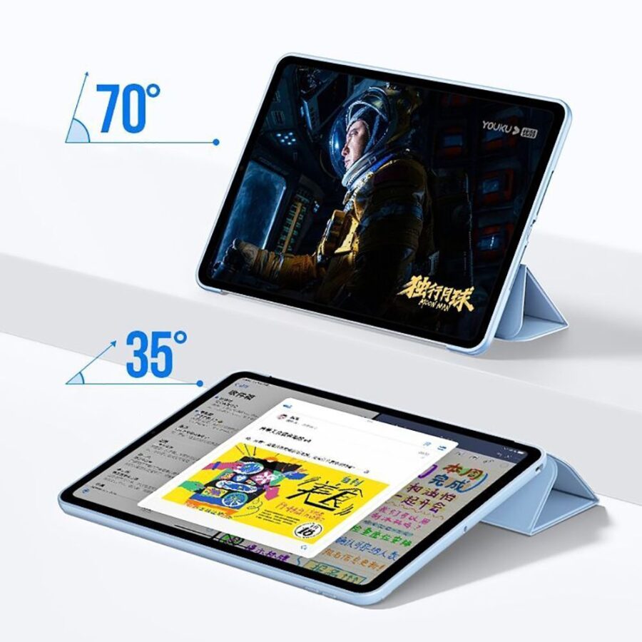 Otváracie puzdro Apple iPad 10.9" 2022 iPad 11" (11.gen) 2025 A16   Smartcase, Tri Fold modré - Image 2