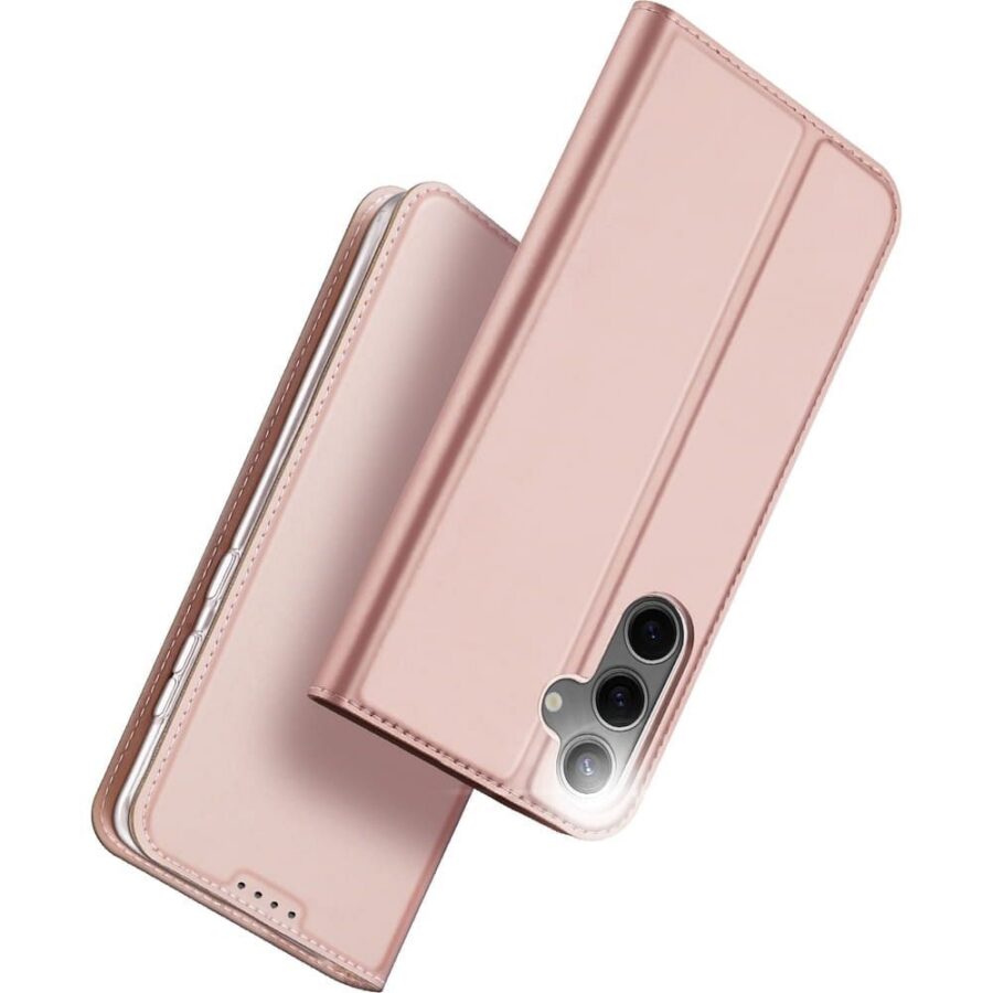 Otváracie puzdro Samsung Galaxy S25   Dux Ducis Skin PRO Rose gold - Image 3