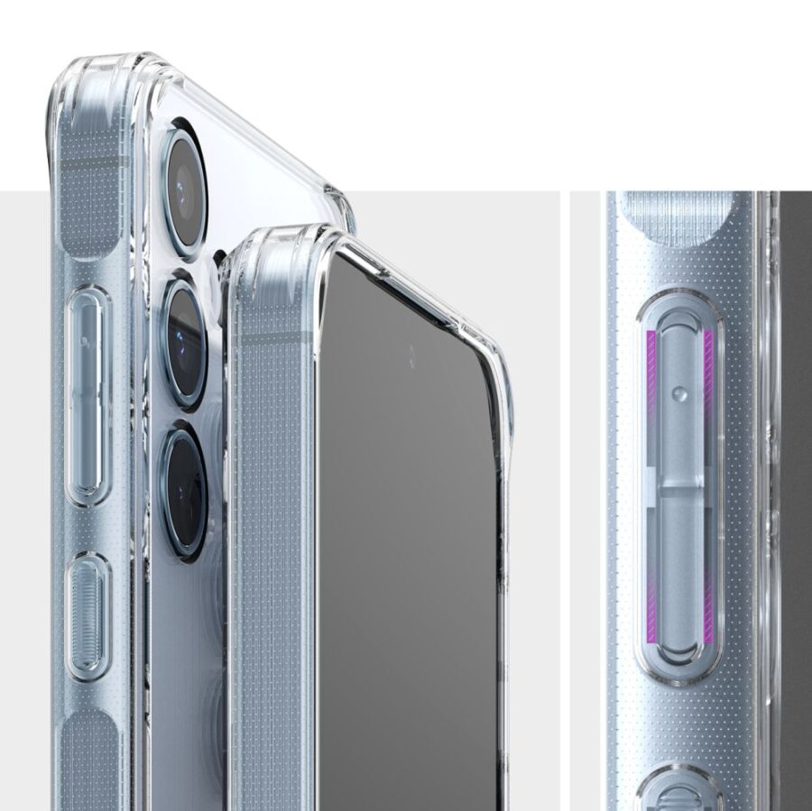 Kryt Samsung Galaxy A55   Ringke FUSION Transparent - Image 4