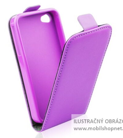 Flipové puzdro apple iphone 6 fialové