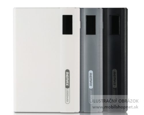 Externá powerbanka PowerBank 10000 mAh Remax biela RPP-53 Linon