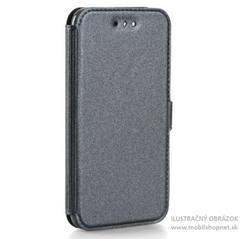 Púzdro knižka Pocket book Samsung Galaxy J3 2017 J330 sivé