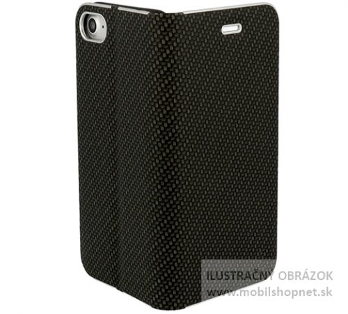 Púzdro knižka Vennus Case book Xiaomi Redmi Note 8 PRO čierne carbon