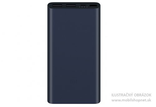 Externá powerbanka 10000 mAh Mi 2S Xiaomi čierna