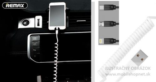 Dátový kábel Micro USB REMAX biely RC-117m