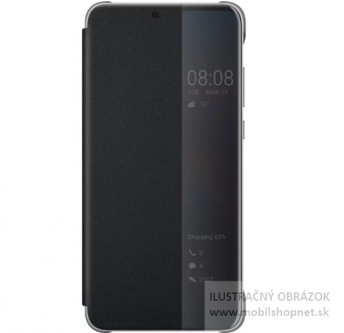 Knižkové púzdro značkové Huawei Mate 20 Pro čierne originál