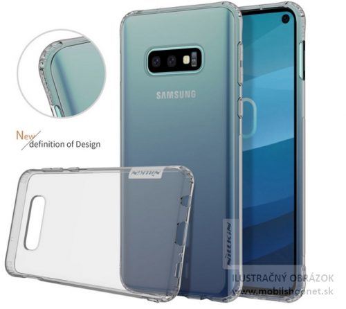 Zadný ochranný kryt Nillkin Samsung Galaxy S10 Plus G975 tmavý Nature
