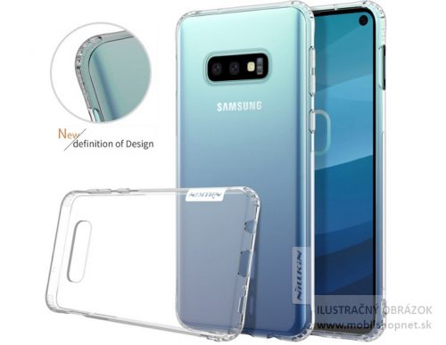 Zadný ochranný kryt Nillkin Samsung Galaxy S10 Plus G975 transparentný Nature