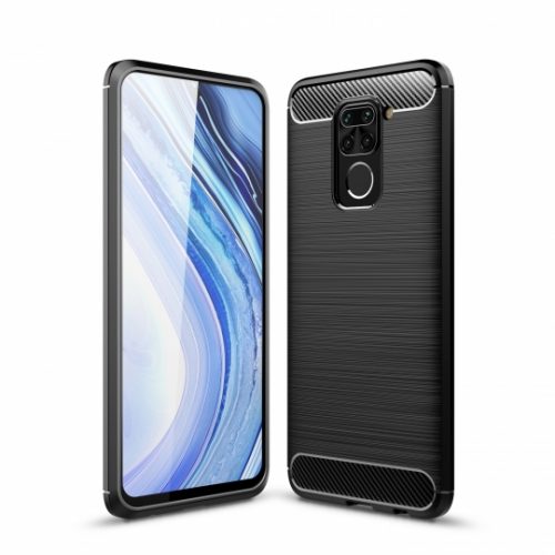 Zadný ochranný kryt CARBON Xiaomi Redmi Note 9 Tech Protect