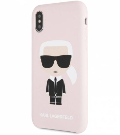 Kryt apple iphone x iphone xs karl lagerfeld full body iconik pink