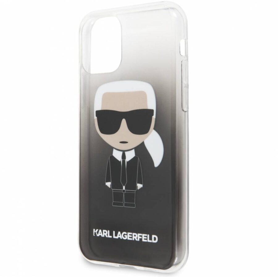Kryt Apple iPhone 11   Karl Lagerfeld Ikonik black