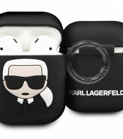 Kryt Apple Airpods   Karl Lagerfeld  black
