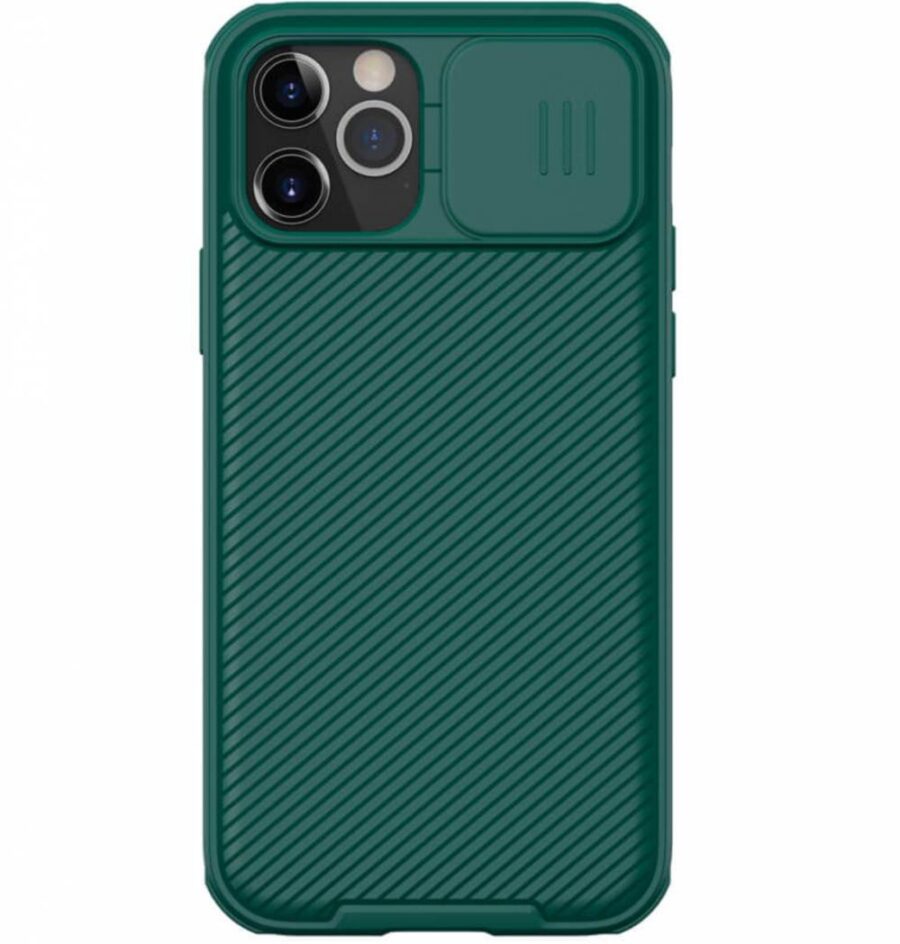 Kryt Apple iPhone 12 iPhone 12 PRO  Nillkin CamShield Deep Green