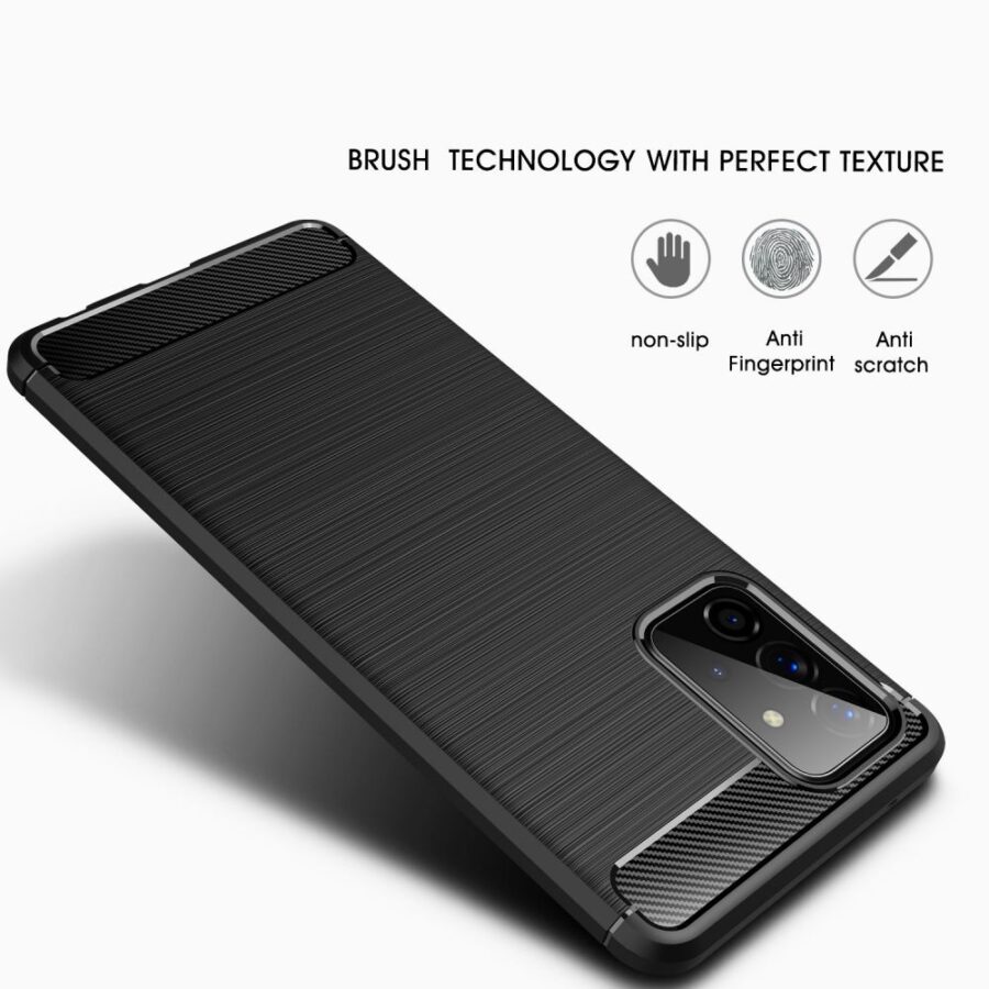 Kryt Samsung Galaxy A72 5G   Tech-Protect CARBON - Image 3