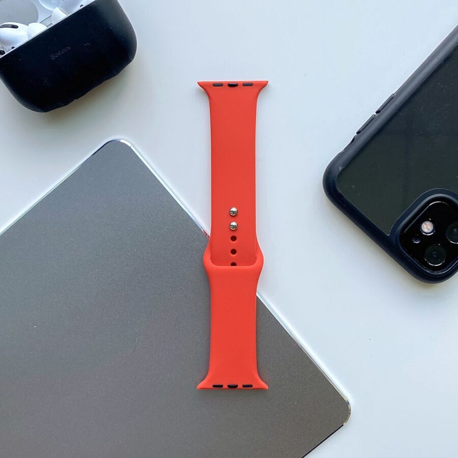 Remienok Apple Watch 46mm Watch 49mm  Tech-Protect Iconband červený - Image 2