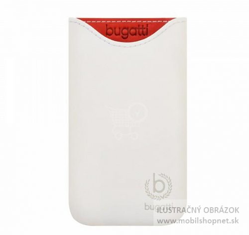 Nasúvacie púzdro značkové Apple iPhone SE (2016) iPhone 5s Bugatti biela vel. ML