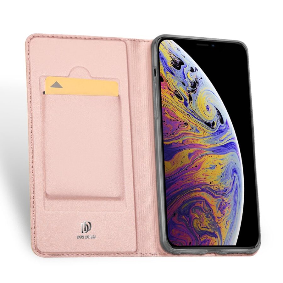 Otváracie puzdro Apple iPhone 11   Dux Ducis Skin Pro Rose Gold - Image 2