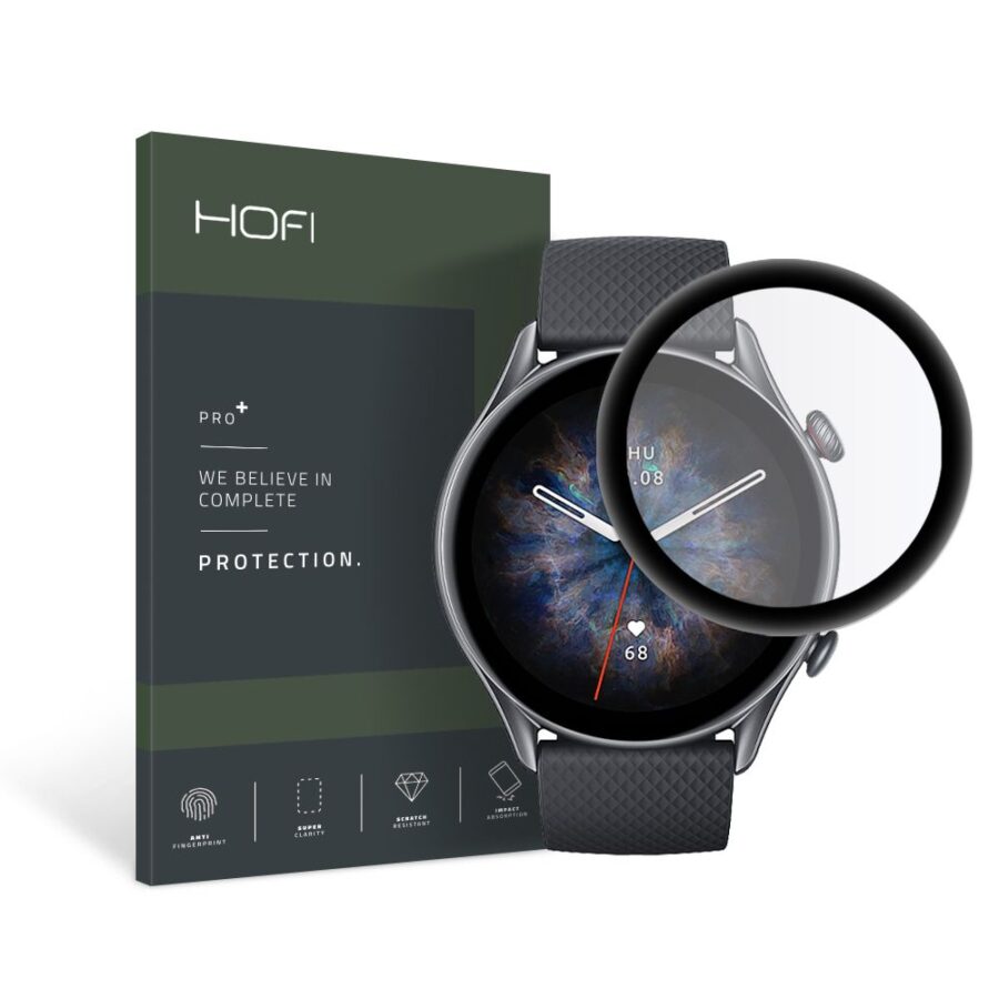 Ochranné sklo 5d xiaomi amazfit gtr 3 pro hofi