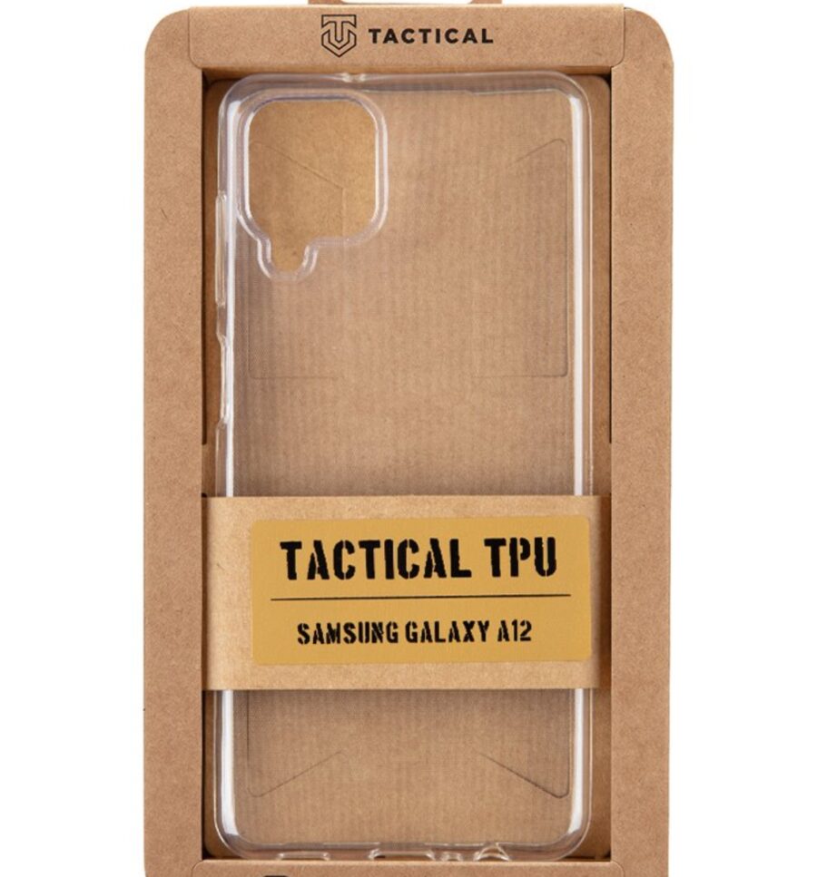 Kryt Samsung Galaxy A12     transparentný - Image 2