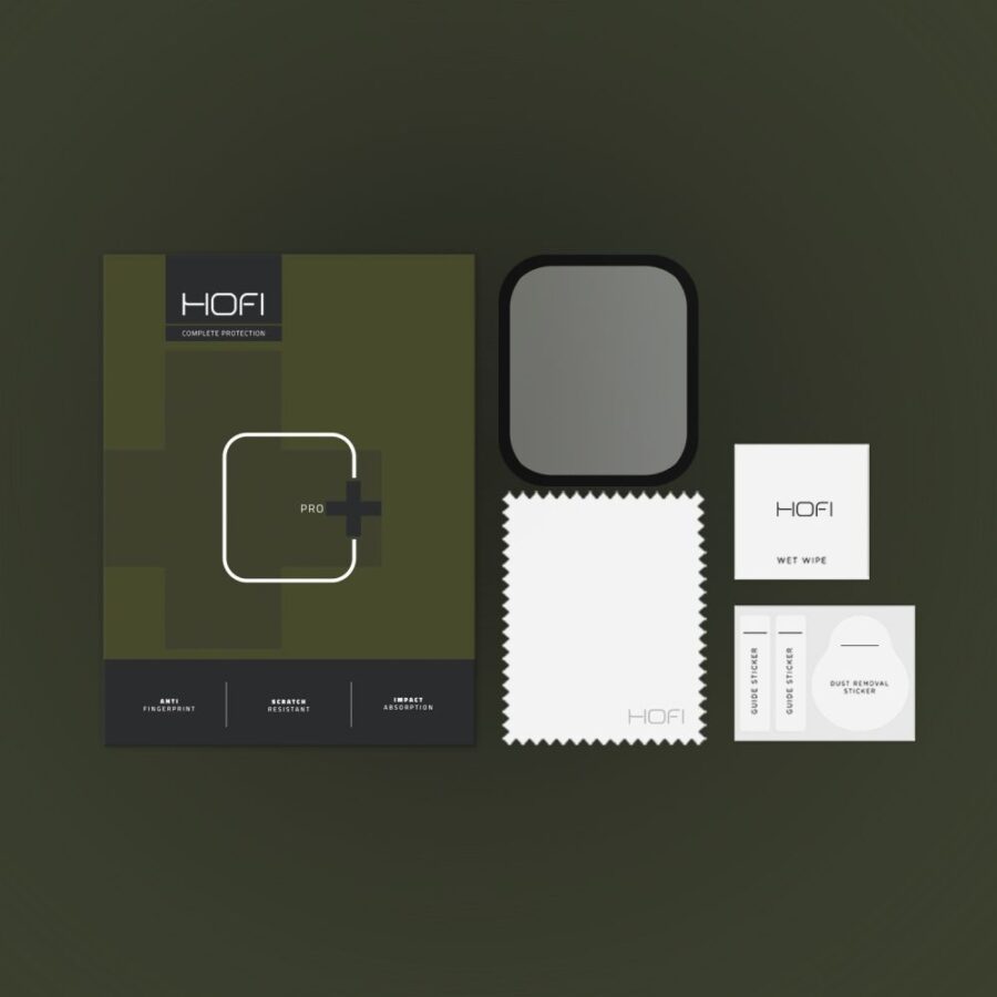 Ochranné sklo 5D Xiaomi AMAZFIT GTS 4   Hofi HYBRID PRO+ - Image 2