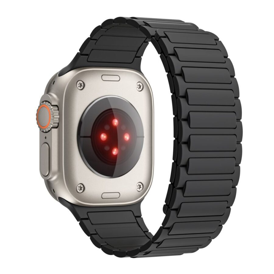 Remienok Apple Watch 46mm Watch 49mm   Iconband Magnetic čierny - Image 2