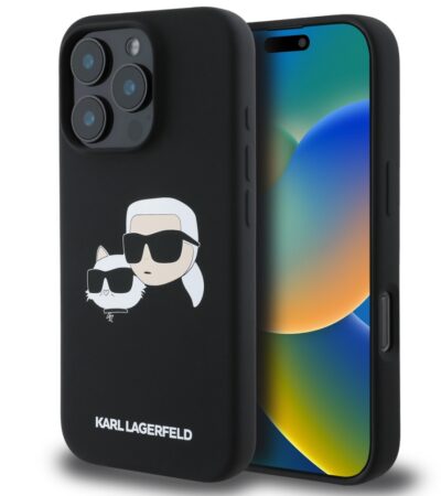 Kryt apple iphone 16 pro max karl lagerfeld liquid silicone magsafe