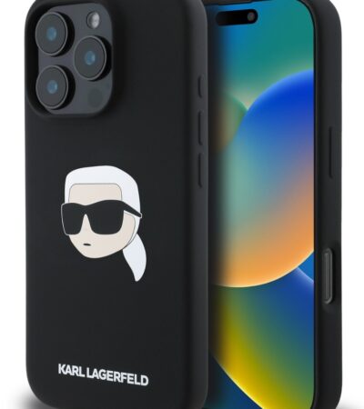 Kryt apple iphone 16 pro karl lagerfeld liquid silicone magsafe