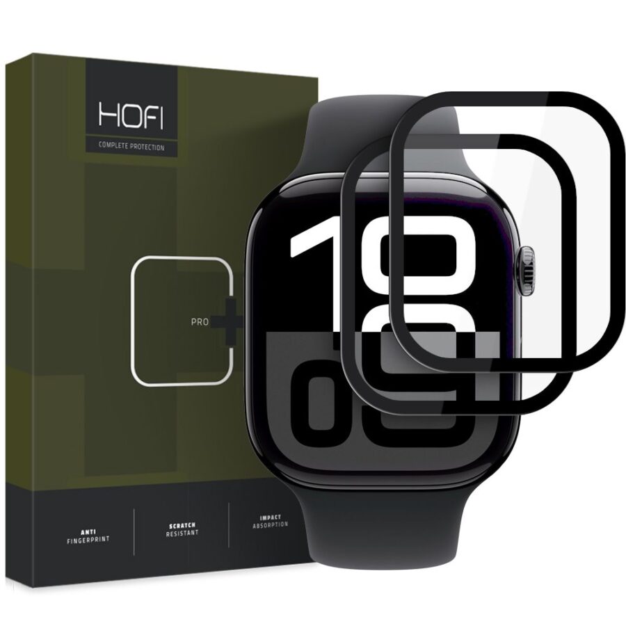 Ochranné sklo 5d apple watch series 10 42mm hofi hybrid pro+