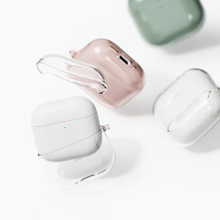 Kryt Apple AirPods 4   Ringke  Pink - Image 3