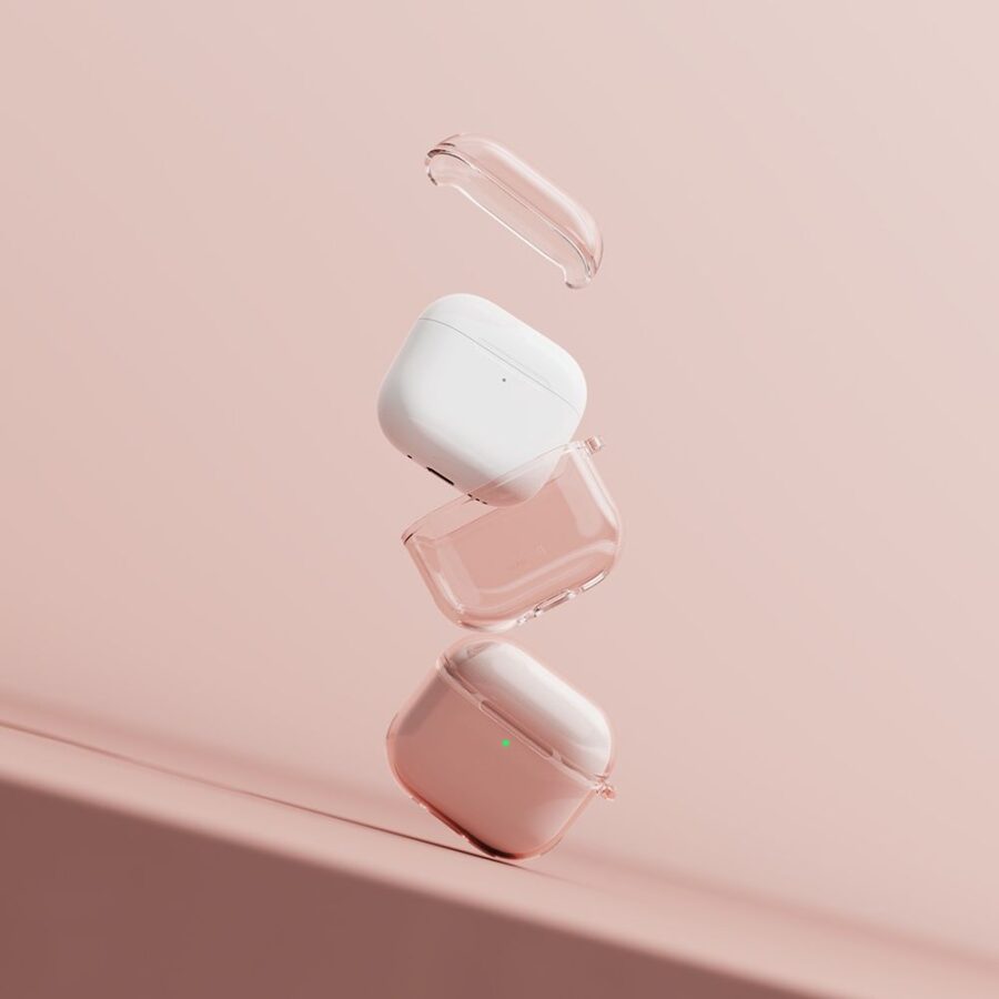 Kryt Apple AirPods 4   Ringke  Pink - Image 4