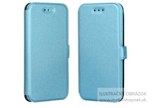 Púzdro knižka Pocket Book Samsung Galaxy S6 edge G925 modré